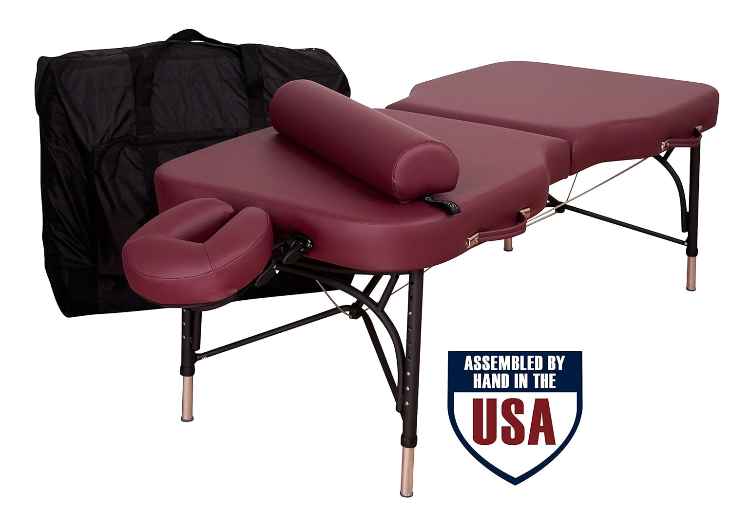 Oakworks Advanta Massage Table Professional Package Ruby