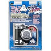 Wolo 419 Bad Boy Air Horn, Dual-Tone 123.5 dB, 12V, 5-1/8 in | Car horn with a compact one-piece design and built-in compressor for a powerful dual-tone sound without external hoses.