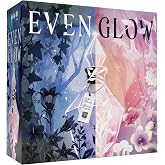 Evenglow Board Game, Magical Garden Strategy Tile Laying Puzzle Game | Beautiful Watercolor Artwork, 1-4 Players, Magical Garden Building, Mirrored Symmetry Puzzle, Strategic Tile Placement