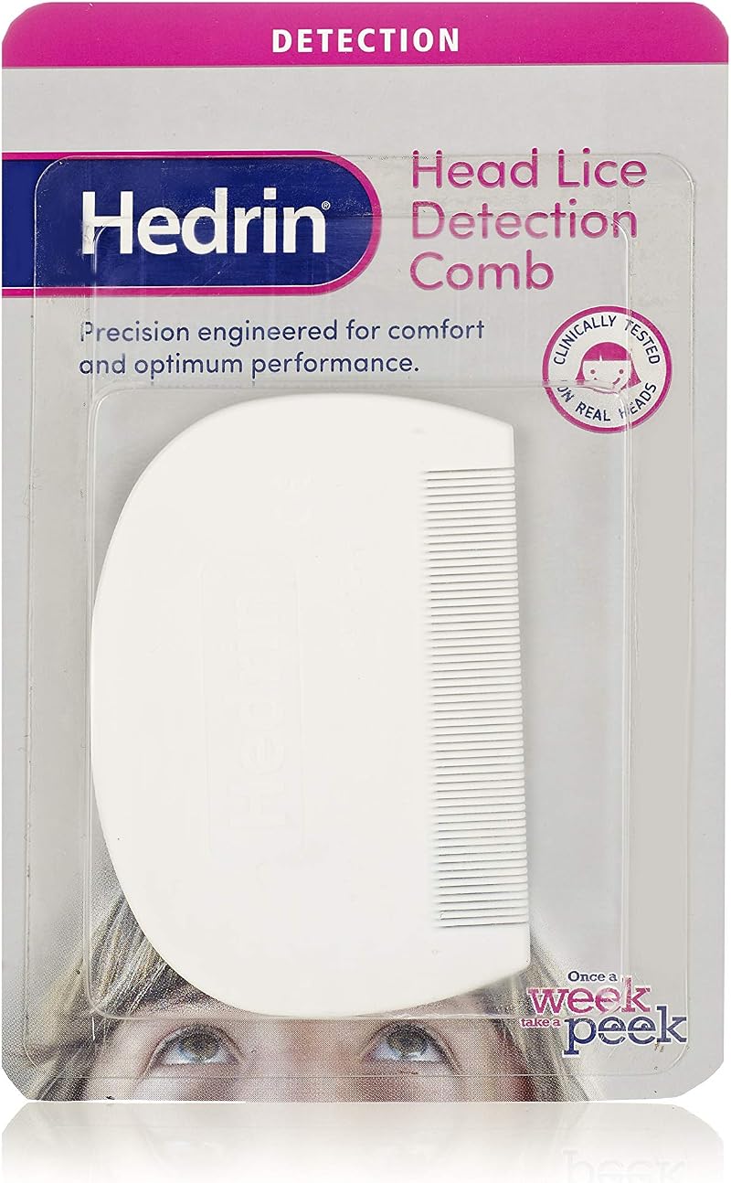 Hedrin Detection Nit Comb for Head Lice & Nits - All Hair Types, Adults &