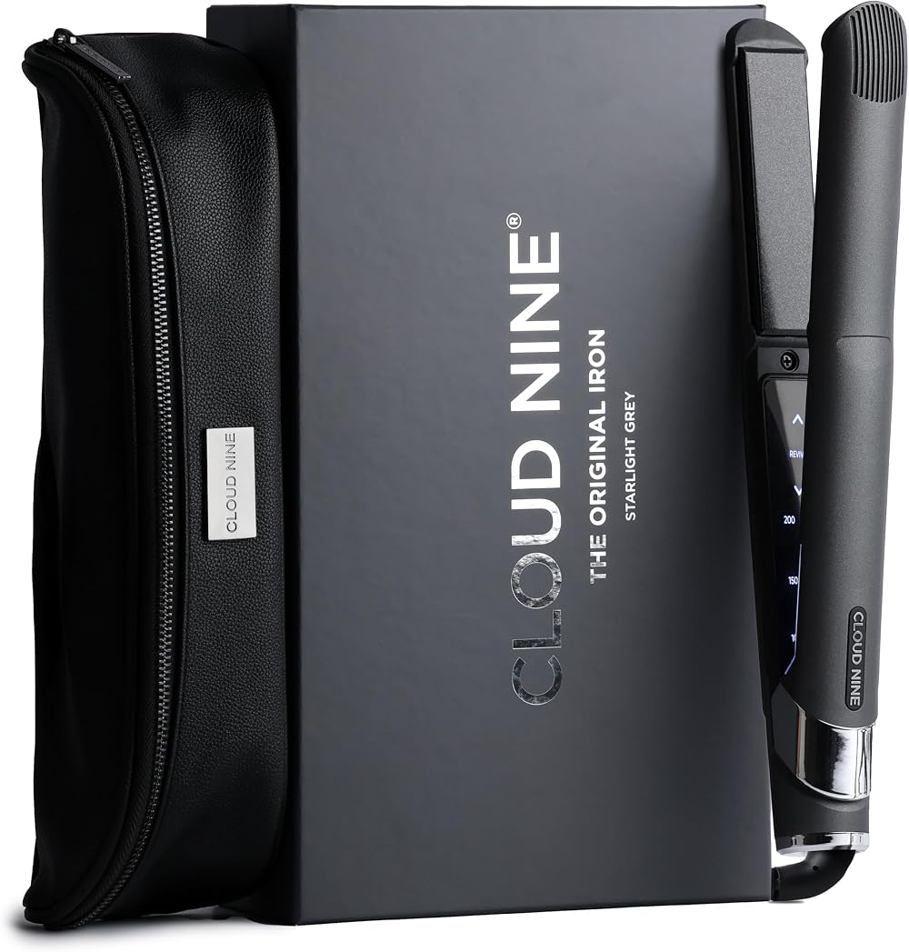 Cloud Nine The Original Iron Grey Hair Straightener Starlight Grey 11 Temp