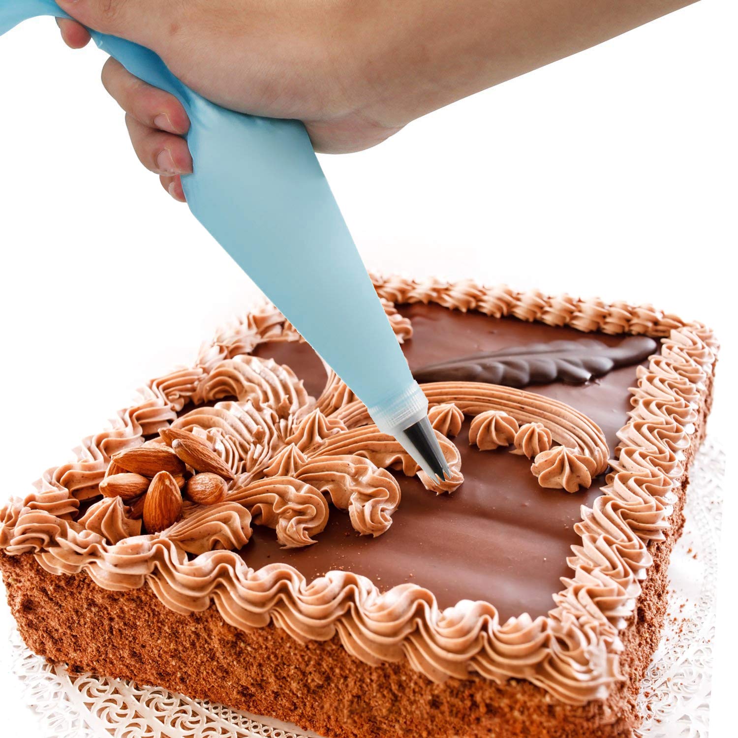 ZJW 41 Piezas Juego de Herramientas de decoración de Pasteles ...