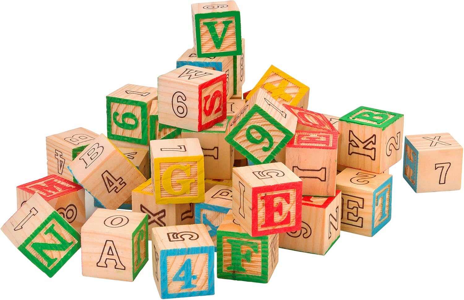 3 Cubi In Legno 5x5cm Con Adesivi - Personalizza Nomi E Parole - Decorazione Cameretta - Foto 8