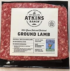 Atkins Ranch Ground Lamb, 1lb