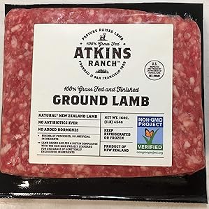 Atkins Ranch Ground Lamb, 1lb