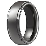 ThunderFit Silicone Men’s Wedding Rings, 10mm