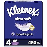 Kleenex Ultra Soft Facial Tissues, Soft Facial