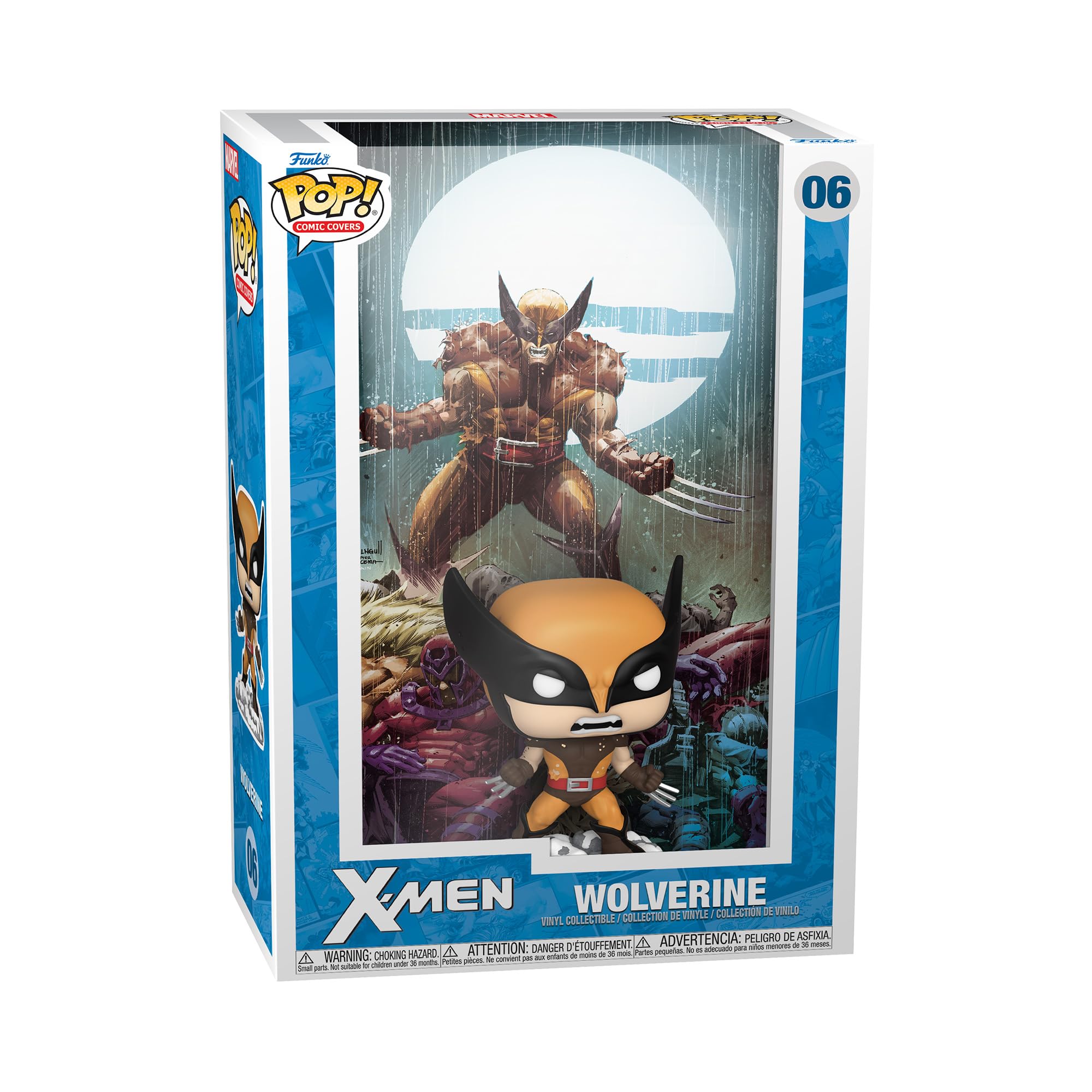 Funko Pop! Comic Cover: Marvel - Wolverine - Collectable Vinyl Figure - Gift Idea - Official Merchandise - Toys for Kids & Adults - Comic Books Fans - Model Figure for Collectors and Display