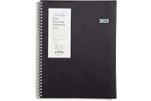 Blue Sky 2025 Weekly and Monthly Planner Calendar, January 2025 - December 2025, 8” x 10.875”, Flexible Cover, Laminated Tabs, Durable Wirebound, Dainian