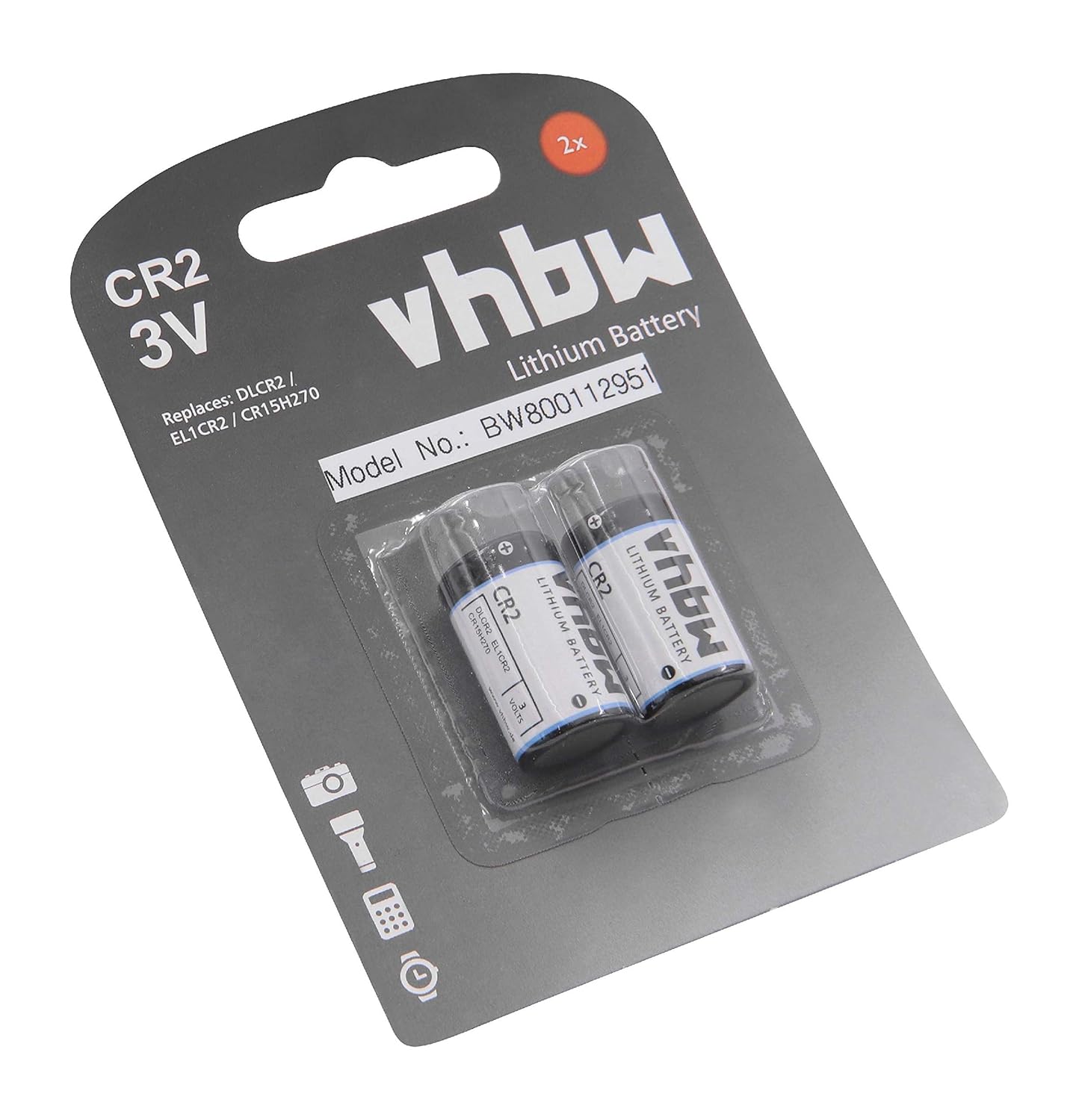 vhbw 2X Baterías de Litio (3V) para detectores de Humo Gigaset: Amazon.es: Electrónica