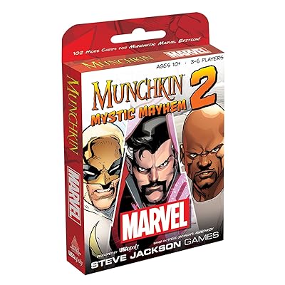 Munchkin Marvel 2 Mystic Mayhem Board Game