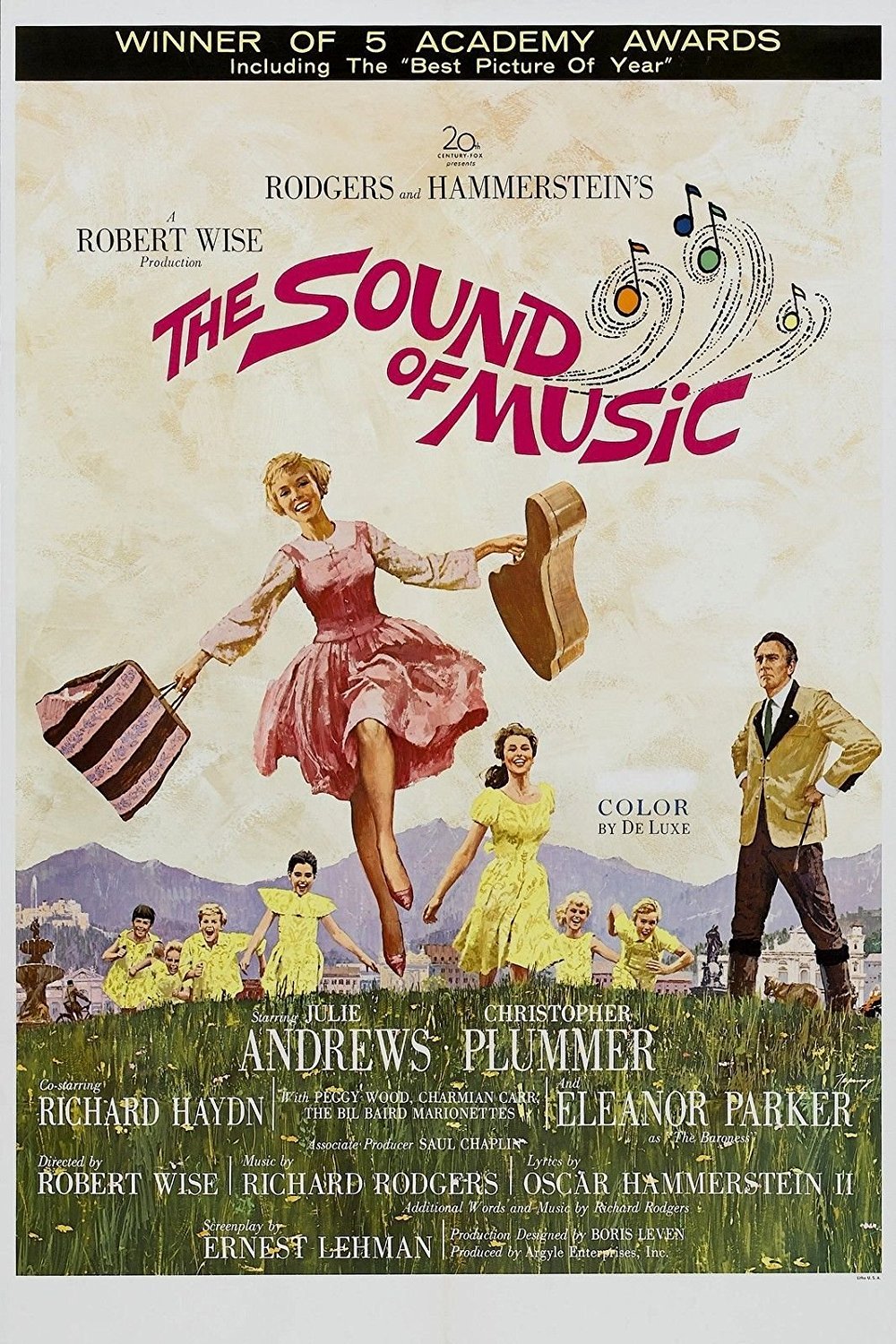 THE SOUND OF MUSIC Movie Poster Rodgers & Hammerstein 24x36inch
