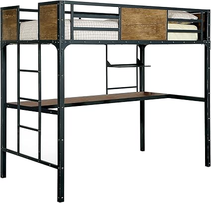 industrial bunk bed twin over full