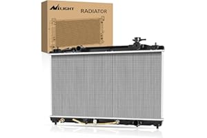 Nilight Radiator for Toyota Camry 2007 2008 2009 2010 2011 2.4L 2.5L FWD Performance Aluminum Replacement OEM with Transmission Oil Cooler