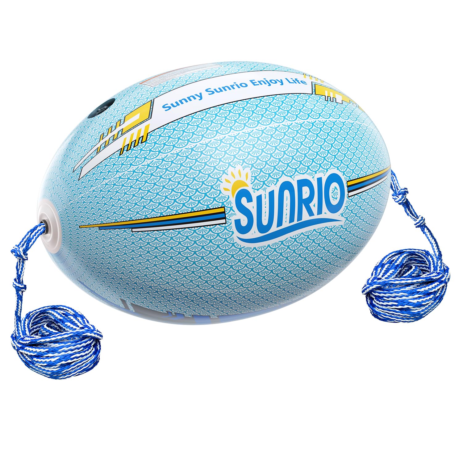 Photo 1 of Sunrio Towable Tube Rope Performance Ball Towable Booster Ball for Boating Water Skiing Wakeboarding and Water Sports Tow Rope for Tubing