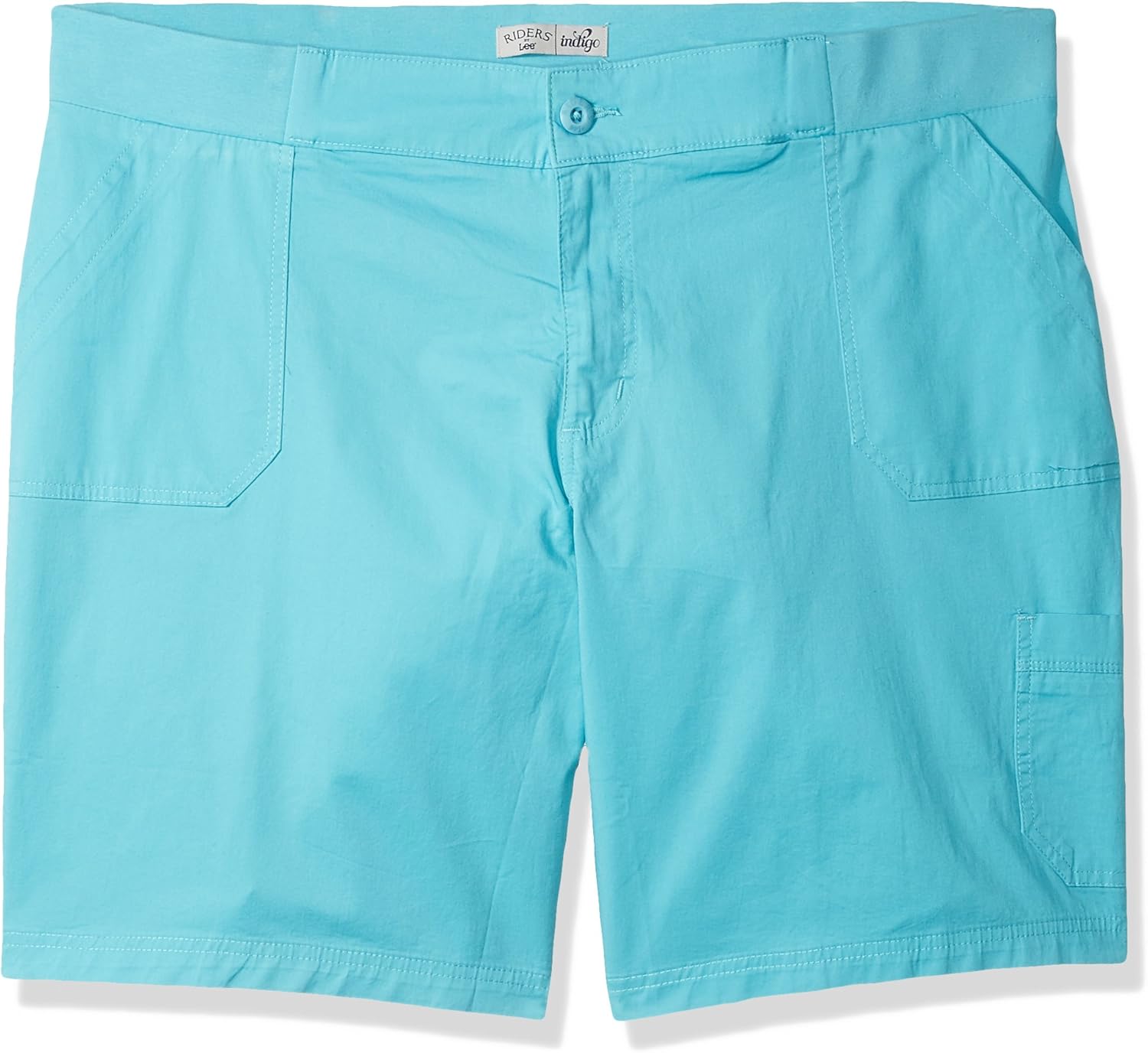 lee riders mid rise utility short