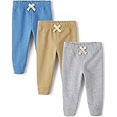 And Toddler Boy Active Striped Fleece Jogger Pants 2-pack