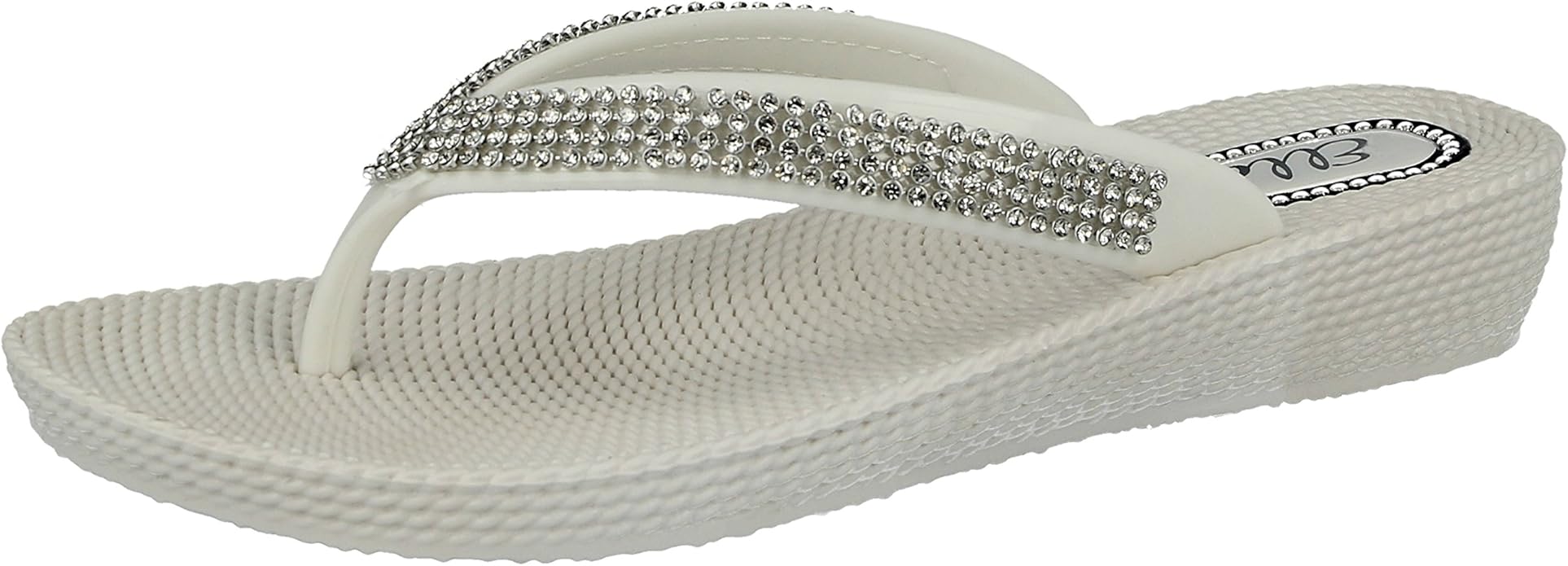 ella diamante flip flops