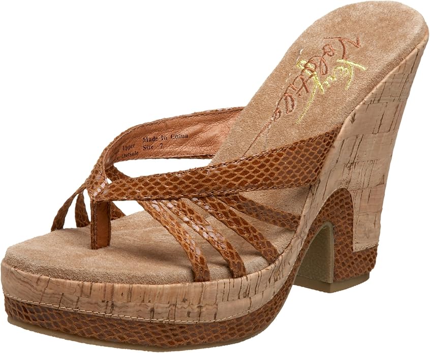 Volatile Women's Nightlife Sandal, Tan, 5 M US Sandals