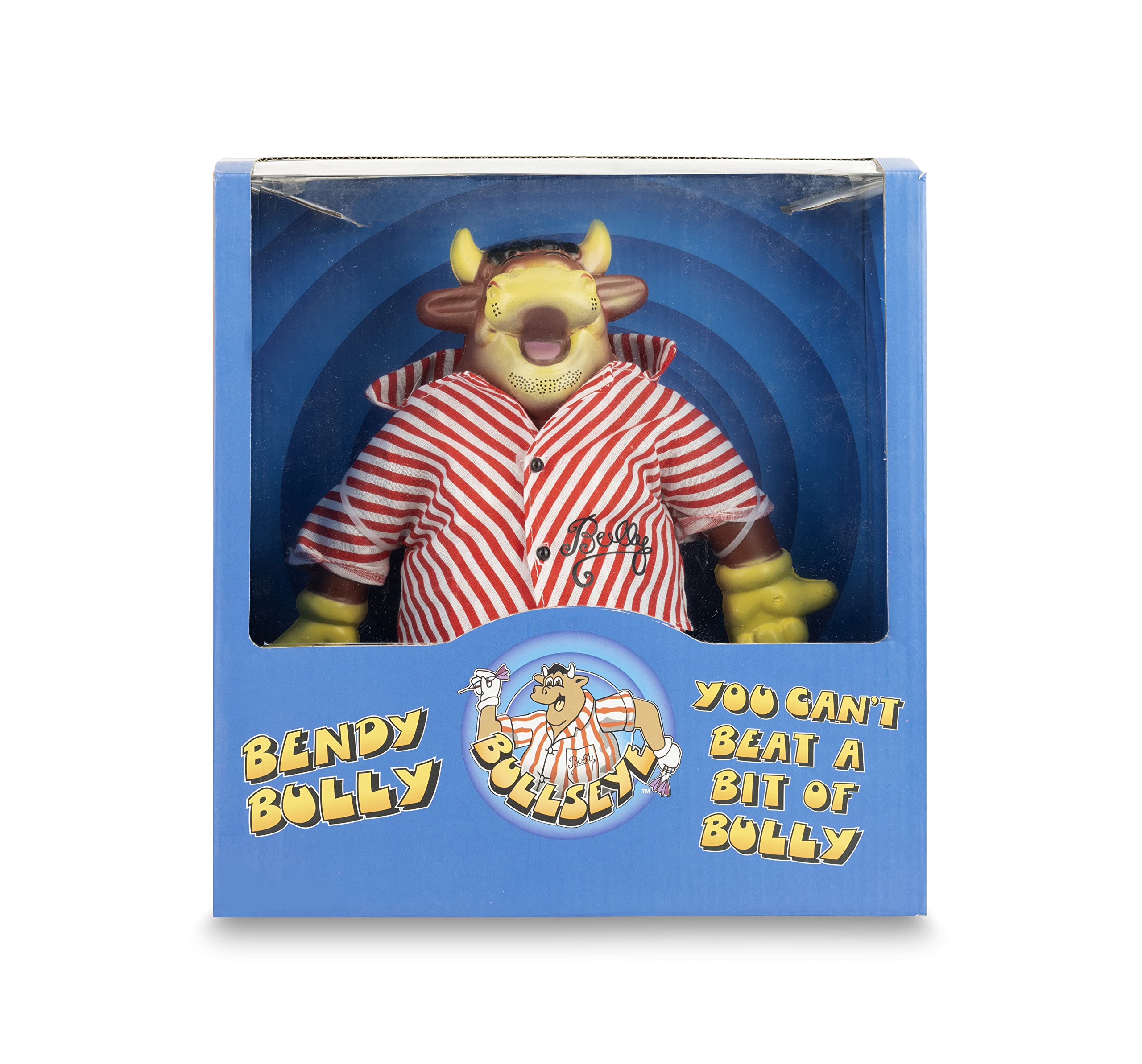 Bullseye TV Darts Show Official 10 Inch Bendy Bully Figure in Gift Box
