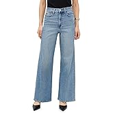 Joe's Jeans Womens The Mia Petite High Rise Wide Leg Jean