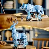 LEGO Harry Potter Expecto Patronum 76414 2in1 Stag Wolf Build-Rebuild Display view 5