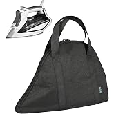Beautyflier Steam Iron Case Bag for Easy Steam Compact Irons, Protective Carrying Storage Bag for Rowenta Iron Steamer for Clothes, Travel Steamer Irons Carrier Bag, Dust-proof or Storage