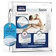 RV 6 Sided Zippered Mattress Protector with Secure Locking Zipper for 72x80 RV King. Creates a Natural Seal Around Your Mattress from Dust, Pet Dander, Pollen, Liquids & More. Oeko-Tex Certified