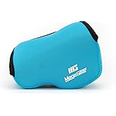 MegaGear MG064 Ultra Light Neoprene Camera Case Compatible with Sony Alpha A6400, A6500, A6300, A6000 (16-50 mm)-Blue
