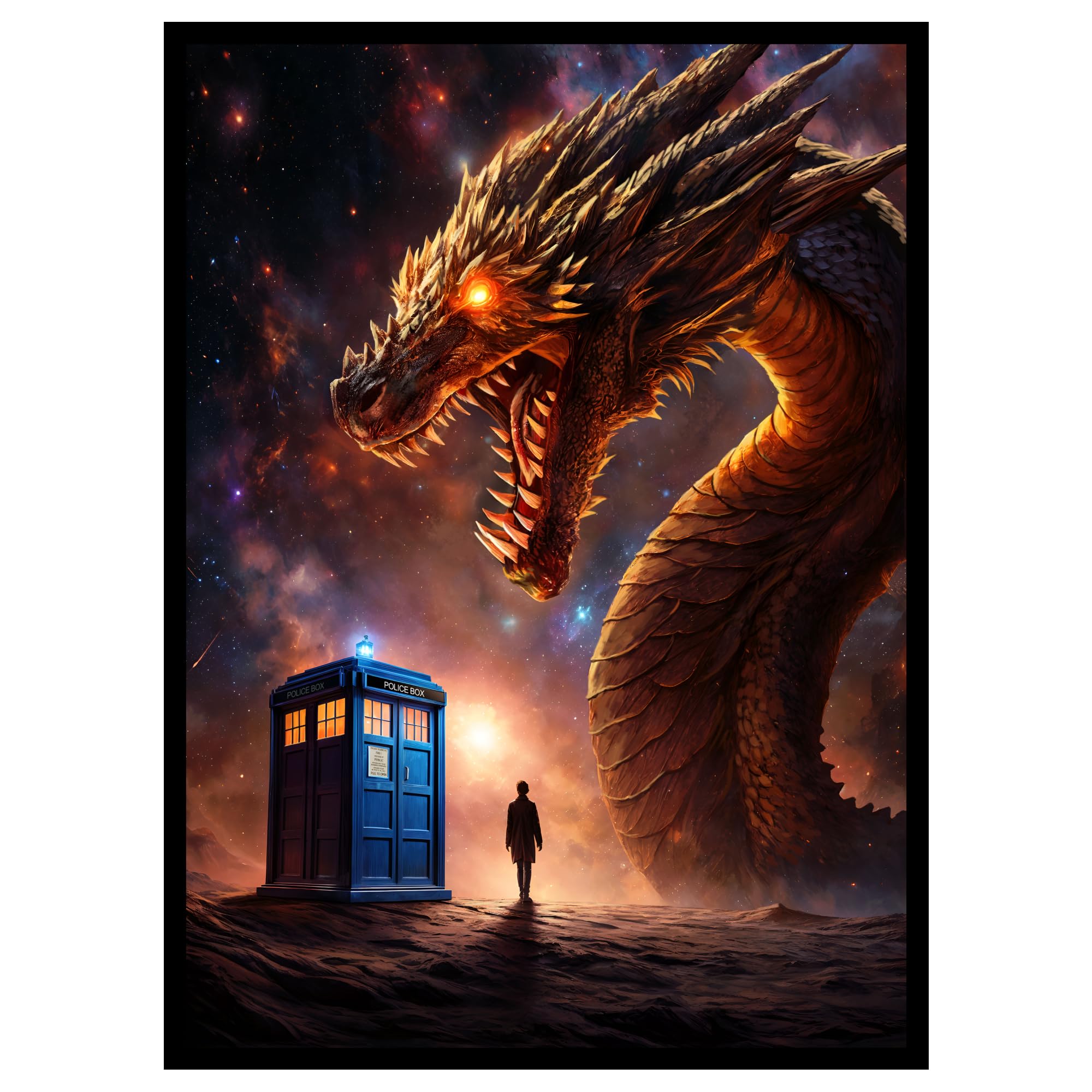 MTG Magic The Gathering (The Time Lord) - 100ct Matte TCG Card Art Sleeves (Ai Armor)
