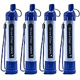 Logest 4 Pack Water Filter Straw