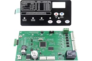 ROBOA 42002-0007S Control Board Kit (461105) with 472610Z Switch Pad Compatible, Replacement for Pentair MasterTemp 400/300/250, with Sta-Rite Max-E-Therm SR400/SR333/SR200