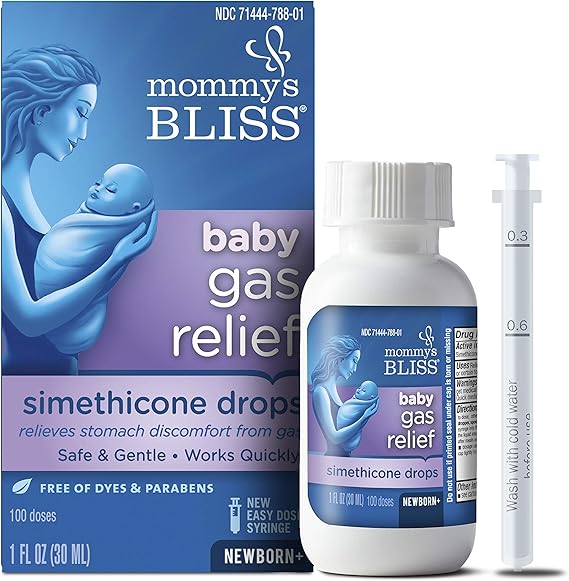 Amazon Com Mommy S Bliss Gas Relief Drops Bottle Ginger Extract Flavor 1 Fl Oz Health Personal Care
