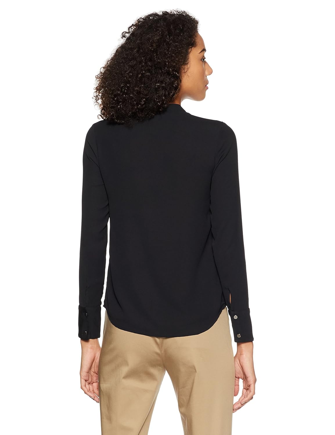 van heusen women's plain regular fit shirt