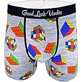 Good Luck Undies Men's Video Games, Board Games and Toys Boxer Brief Underwear