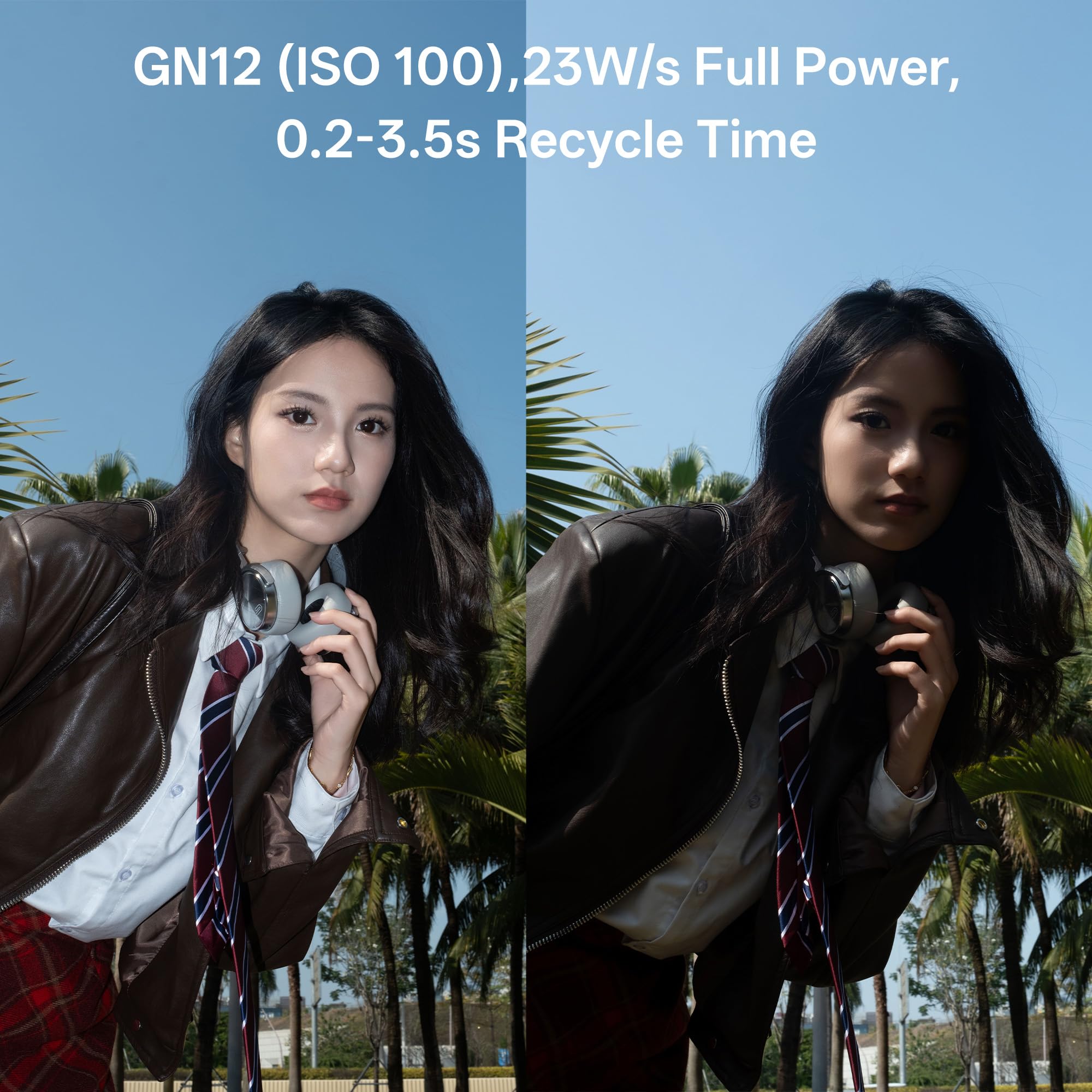 VILTROX Retro Kamerablitz für Kamera, Mini Kamerablitz Blitz GN12, 800mAh Akku, 24W/s Vollleistung, 0,1-1,5s Ladezeit, S1/S2 optische Steuerung für Sony Fujifilm Canon Nikon Olympus (Z1) 6