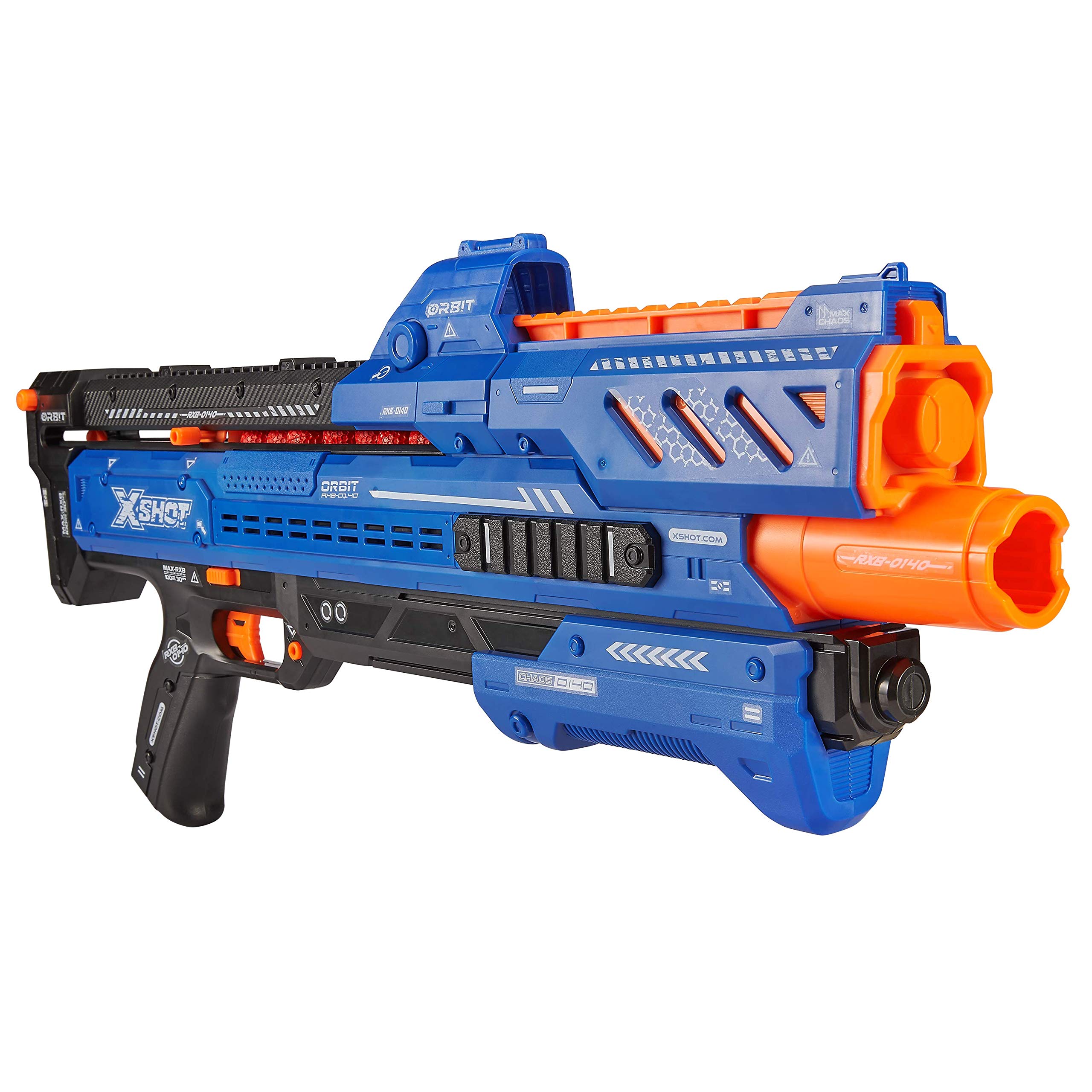 ZURU- Orbit Gun, 36281, Blue, ORBIT-24 Foam Balls