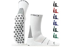 MAESTRO SPORTSWEAR Maestro Soccer Grip Socks for Men and Women with Non-Slip Pads - Anti-Slip Socks Ideal for Football, Basketball, Sports