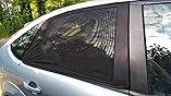 DIZA100 Car Side Window Sun Shade 2Pack, Car Sun Shade Blocking Car ...