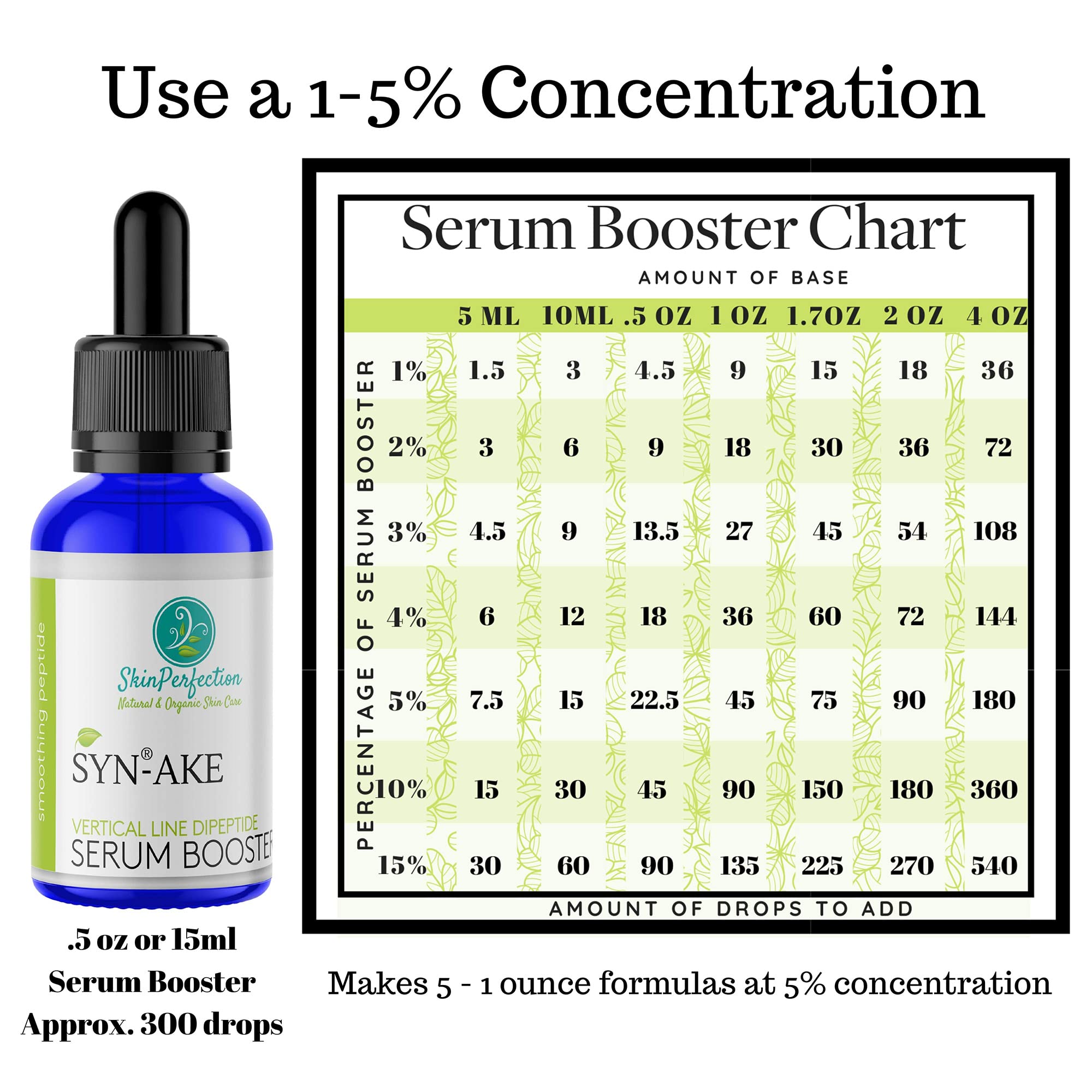 Skin Perfection Syn-ake Freeze Wrinkles Peptide Diy Anti-aging Skincare Booster Smooth Firm Vertical Expression Lines Between the Eyebrows the 11's .5 Oz