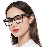 MARE AZZURO Large Bifocal Reading Glasses Women Blue Light Blocking Readers 1.0 1.25 1.5 1.75 2.0 2.25 2.5 2.75 3.0 3.5