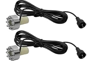 Angelo Décor AD43023W 8-LED Light with 10-foot cord, 2-pack