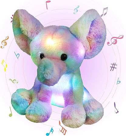LED Singing Wildlife Soft Plush Toy 