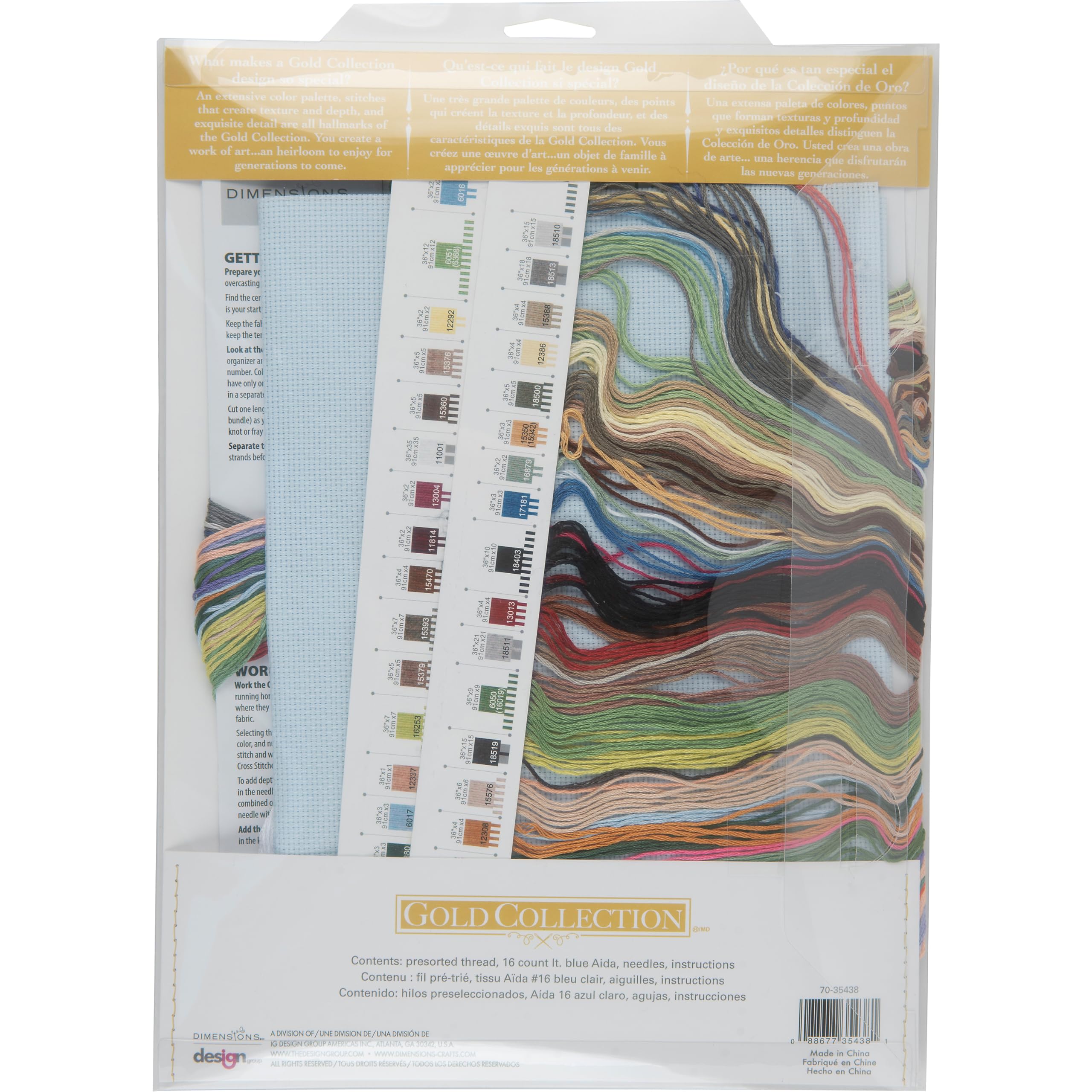 Dimensions Flowers for Sale Counted Cross Stitch Kit, 9