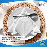 Farla Medical Select White Paper Napkins 2-Ply 20 x 100 Packs Disposable view 4