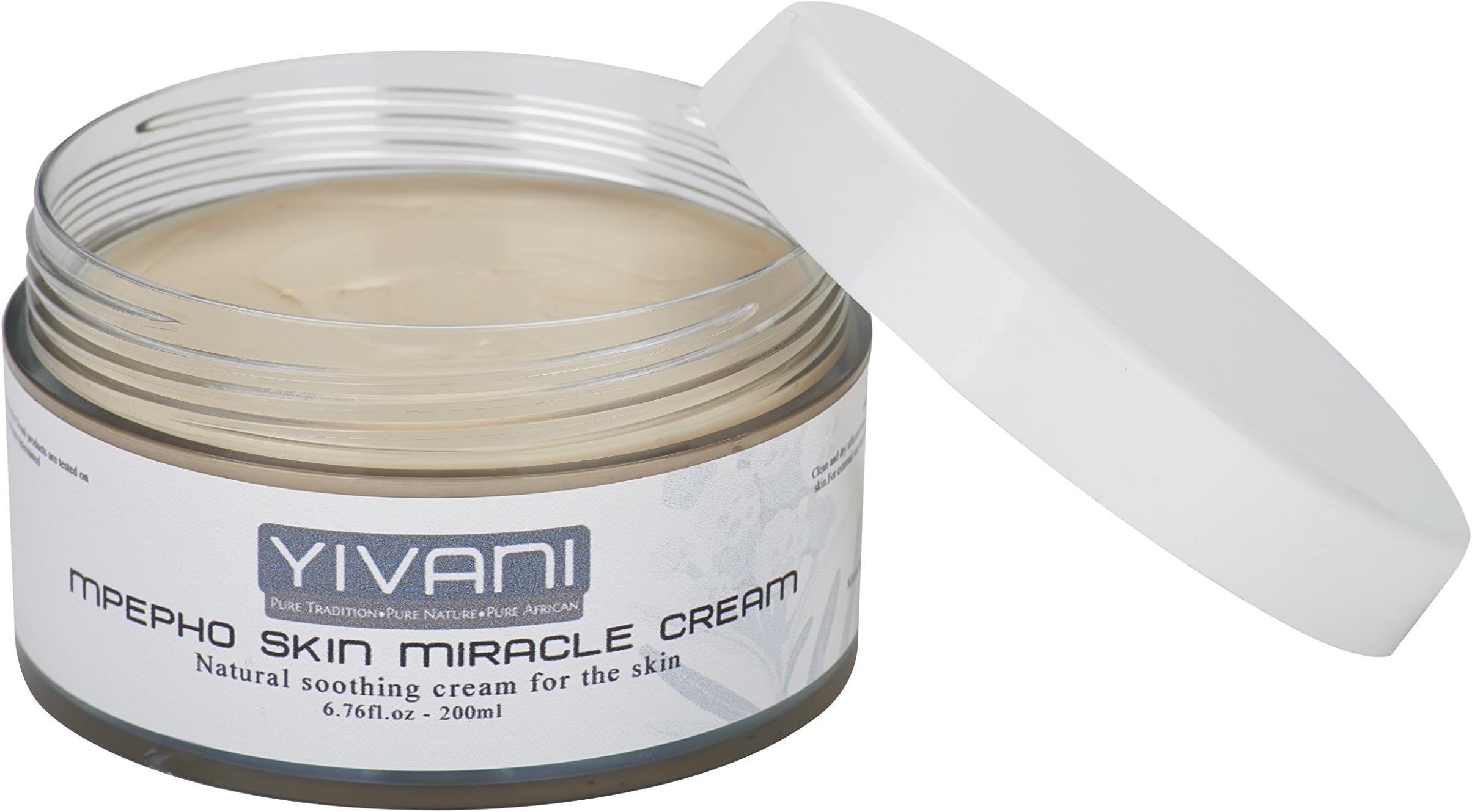 Yivani Eczema and Psoriasis Relief Cream Daily Moisturizer for All Skin Types 7 ounces