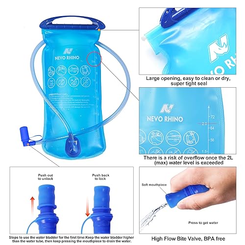 Weibbin Lightweight Hydration Backpack, Running Backpack With 2L Water Bladder Hydro Water Daypack For Cycling Hiking Rave For Men Women Ada982ab A599 4e82 B16b Dabfb4f18119.59181d54feb106672614eed18a98367a - View #7