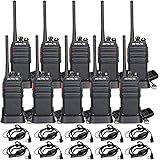 Retevis H-777S Walkie Talkies Long Range,Hands Free 2 Way Radios,Portable Walkie-Talkie with Earpiece,Rechargeable Two Way Ra