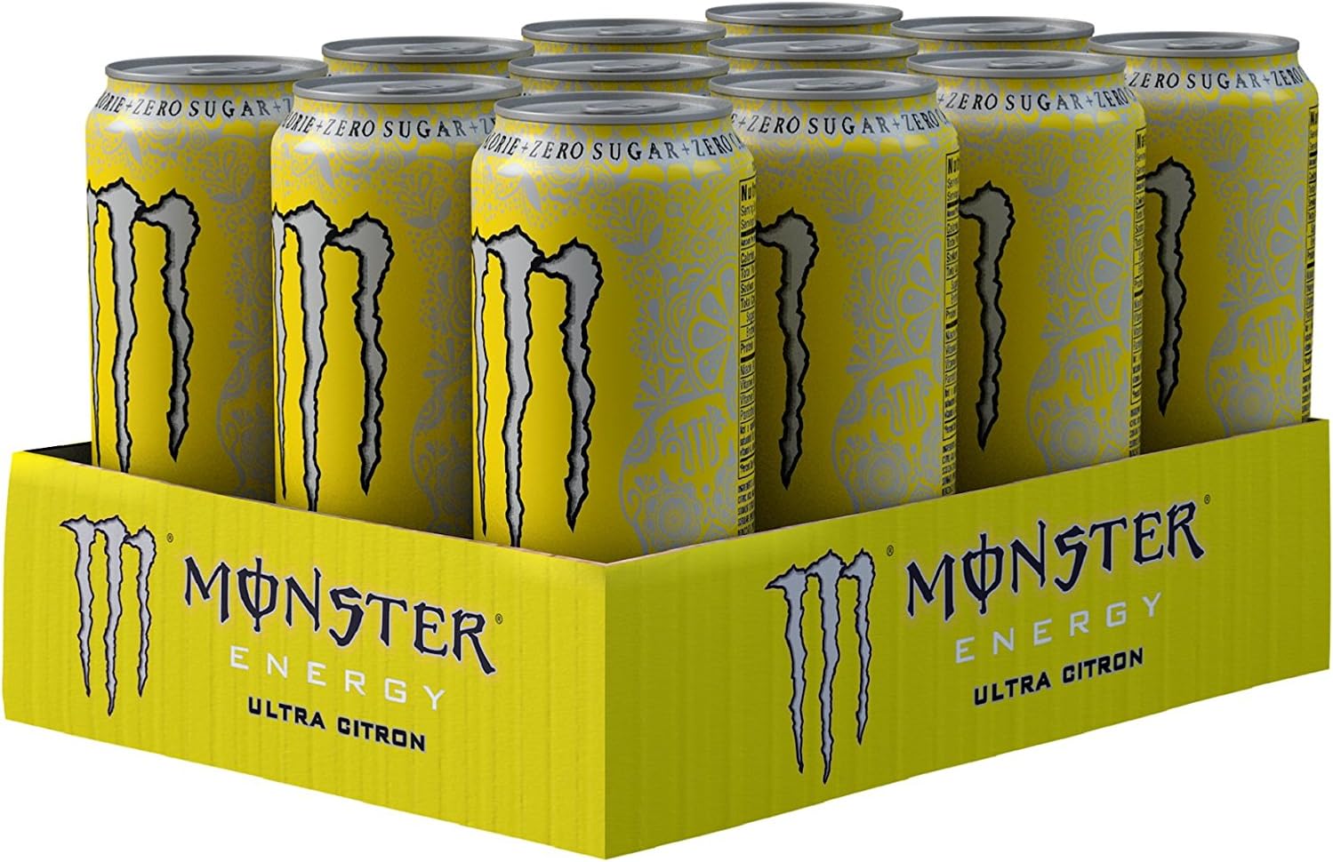 Monster Ultra Citron Energy Drink 500 Ml Pack Of 12 Amazon fr Epicerie Monster Ultra Citron Energy Drink 500 Ml Pack Of 12 Amazon fr Epicerie