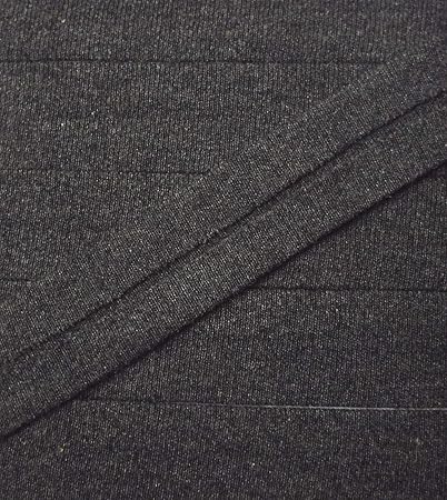 3 m Jersey Einfassband Trikot elastisch 20 mm vorgefalzt dunkel grau melange